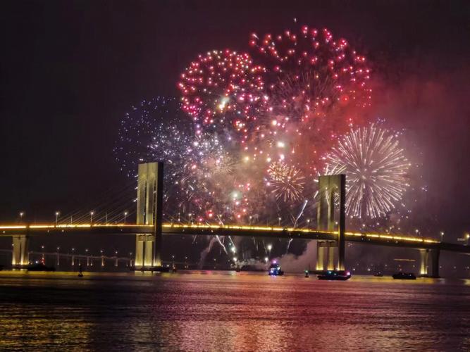 澳门璀璨烟花填满夜空-2020澳门烟花